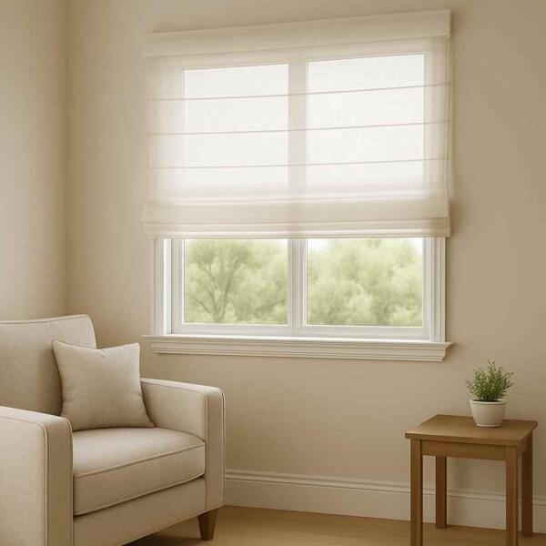 Sheer Roman Blinds
